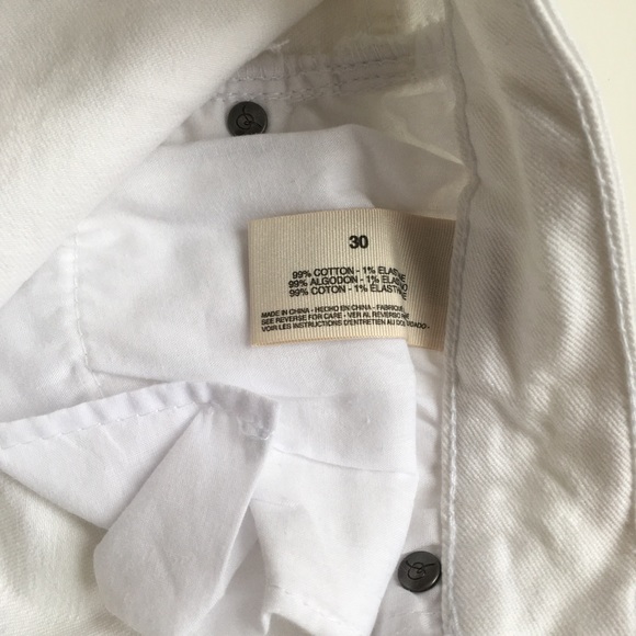 Rachel Roy Women Size 30 Crop Skinny White Jeans - Picture 8 of 10